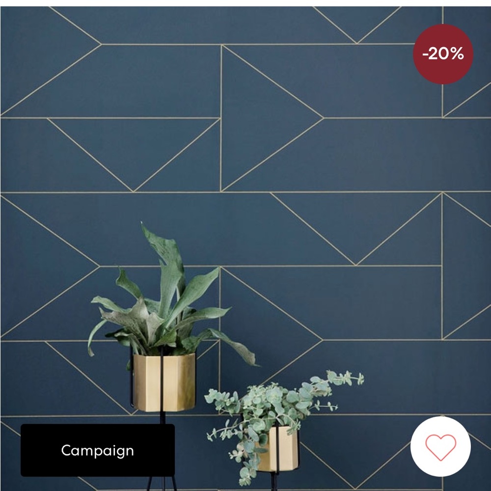 Ferm Living- Lines-Scandinavian wallpaper